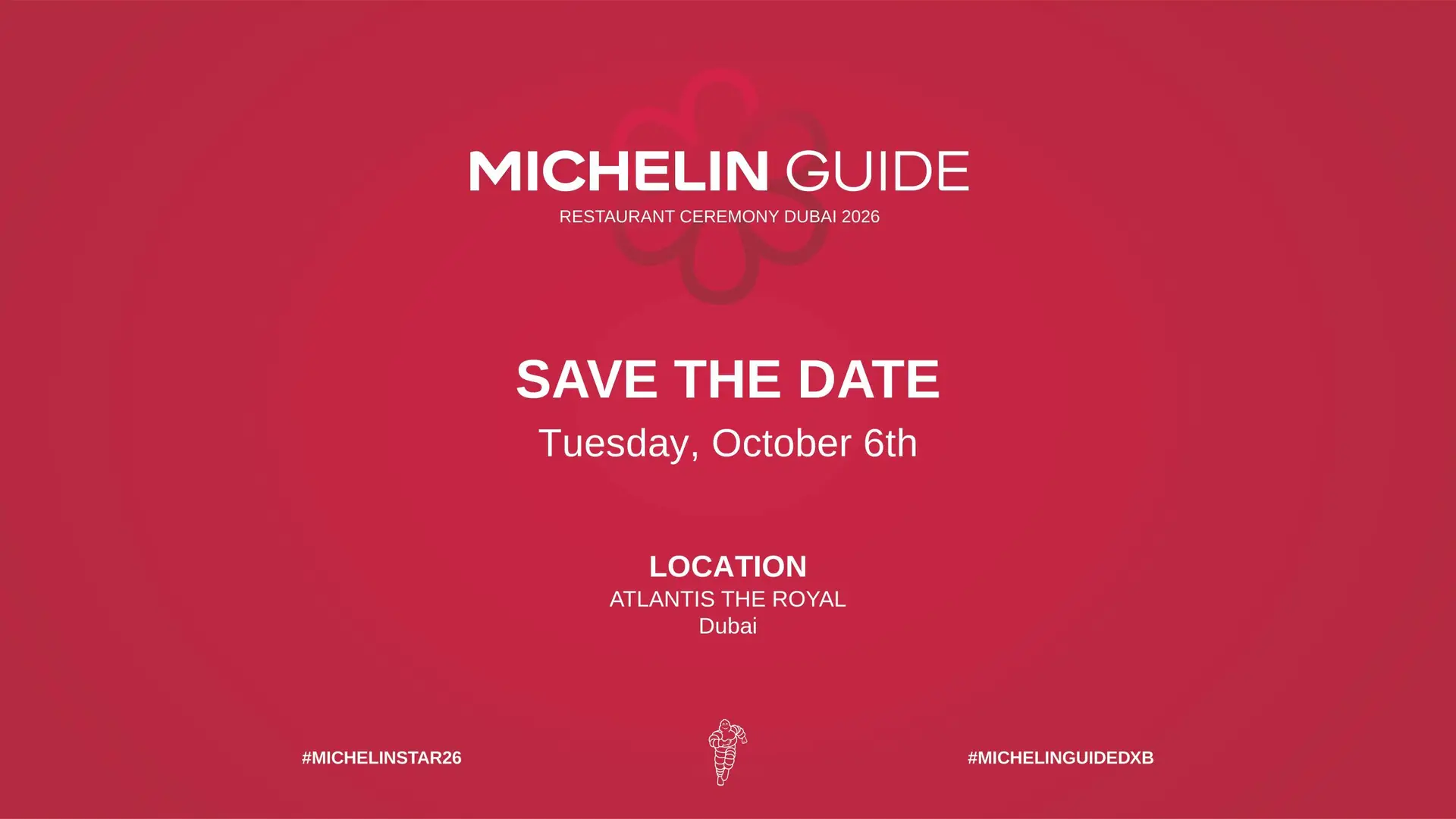Atlantis The Royal hosts MICHELIN Guide Dubai's fifth edition on 6 October, with the city's new restaurant selection set to be unveiled on the night.